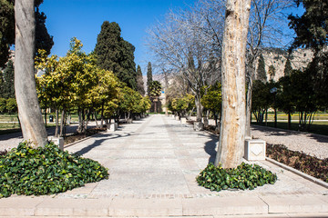 Jahan Nama garden in Shiraz, Iran