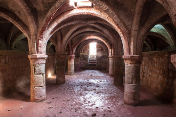 Fototapeta na wymiar Portuguese fortress on Hormoz island, Iran