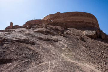 Zoroastrinan Tower of Silence in Yazd, Iran