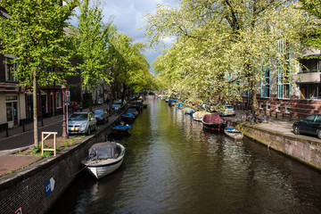 Canal in Amsterdam
