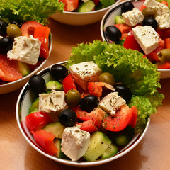 Fresh spring salad