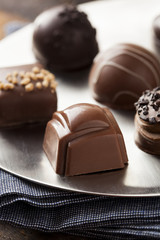 Gourmet Fancy Dark Chocolate Truffle Candy
