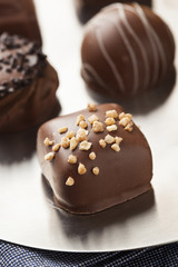 Gourmet Fancy Dark Chocolate Truffle Candy