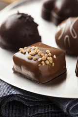 Gourmet Fancy Dark Chocolate Truffle Candy