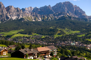Fototapeta na wymiar Cortina d'Ampezzo - Dolomity - Alpy