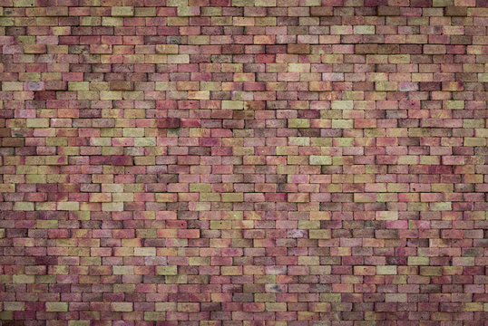pattern color of modern style decorative brick wall surface with