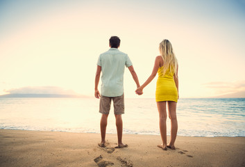 Couple Watching the Sunset