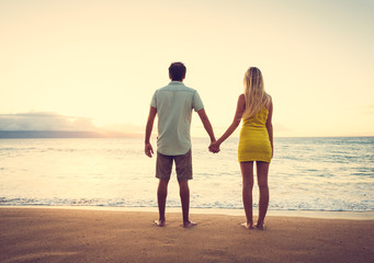 Couple Watching the Sunset