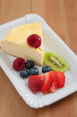 Cheesecake mit Früchten