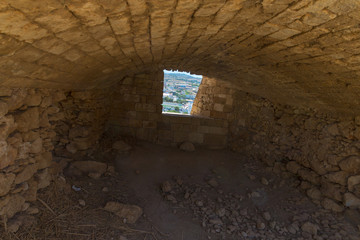 Obraz premium Ruins of old town in Rethymno, Crete, Greece.
