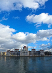 Fototapeta premium Parliament building in Budapest, Hungary