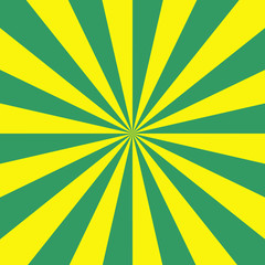 Green and Yellow Radiation