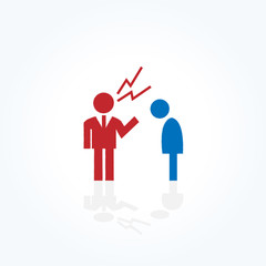 ビジネスマン　説教　　