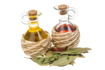 Vinegar and oil
