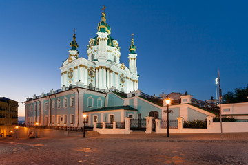 Andreevsky Church at night