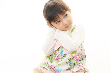 笑顔の女の子（園児）