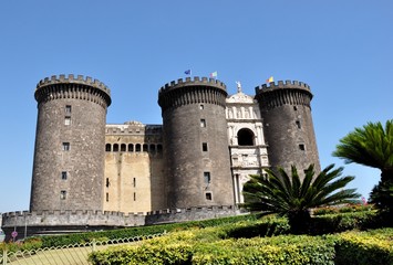 Fototapeta na wymiar Castle Nuovo, Naples