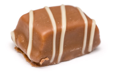 Chocolate Candy Isolated On White