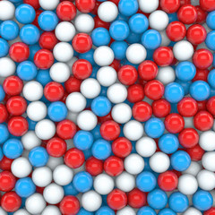 3D - Colored Balls (V)