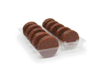 cookies isolated on white background.