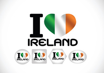 National flag of Ireland themes idea