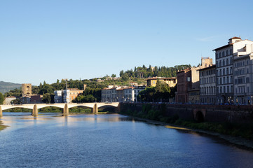 Pont sur l'Arno à Florence