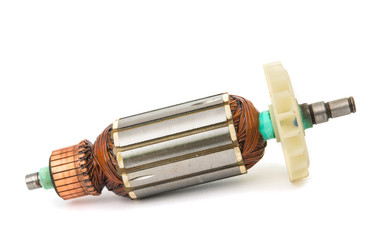 Electric motor rotor