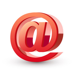 Fototapeta premium e-mail symbol