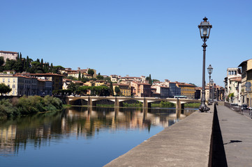 Pont sur l'Arno &agrave; Florence