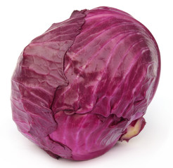 Obraz premium Closeup of red cabbage