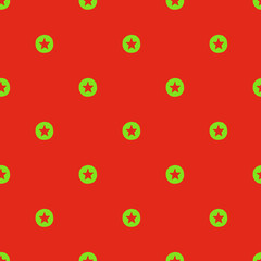 Vector pattern made with little stars and dots