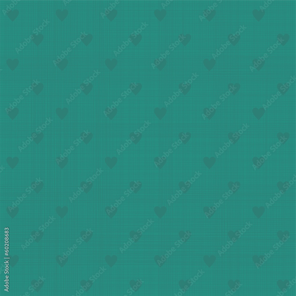 Aufkleber seamless hearts polka dot pattern with retro texture