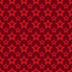 Vector pattern made with stars
