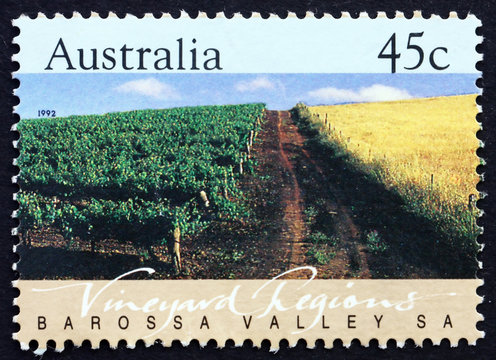Postage stamp Australia 1992 Barossa Valley, South Australia