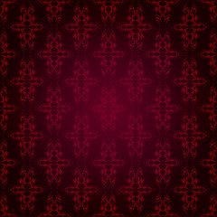 Damask seamless floral pattern.