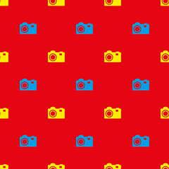 Vector pattern made with little digital cameras