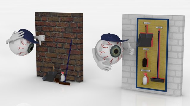 Ordnung und Sauberkeit