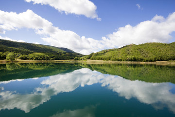 Fototapeta na wymiar Montcortès lake