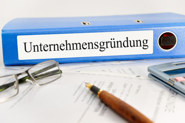 Fototapeta premium Unternehmensgründung