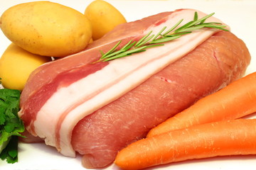 arrosto con verdure