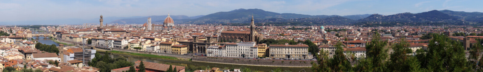 Fototapeta premium Vue générale de la ville de Florence