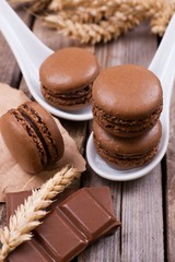 Macarons, Schokolade