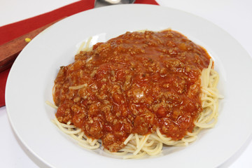 spaghetti bolognaise