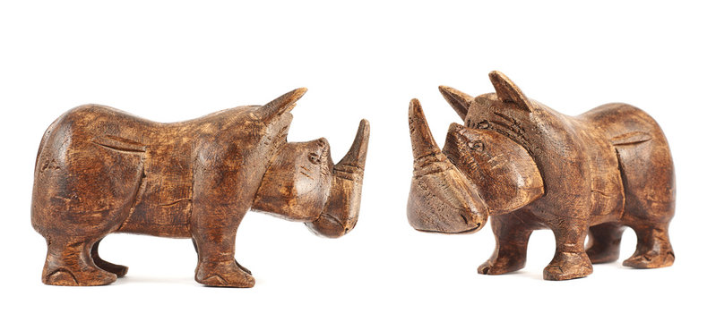 Rhinoceros rhino sculpture