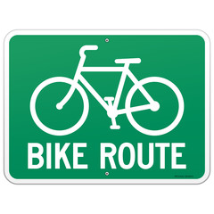 Bicycle Route Sign