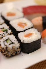 Détail de sushi