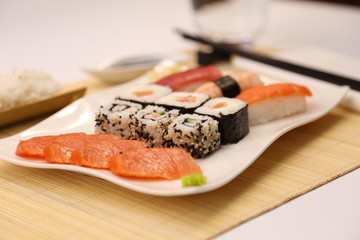 Suchi, Maki et Sashimi