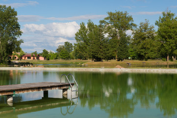Lake in France