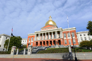 Massachusetts State House, Beacon Hill, Boston, USA