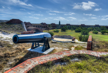 Cannon in Fort Jefferson, Florida